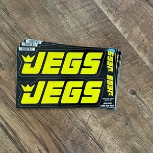 JEGS sticker sheet